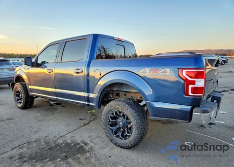 2018 Ford F150 Supercrew из США, поврежденный, VIN 1FTEW1EPXJFA53691